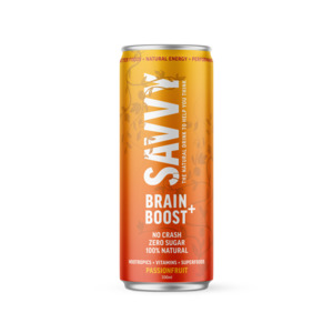 Beverages: SAVVY BRAIN BOOST PASSIONFRUIT