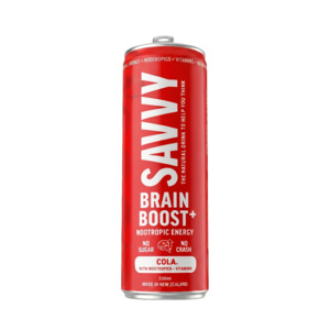 Beverages: SAVVY BRAIN BOOST COLA