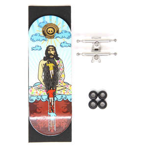 Skull Professional Completes: Skull Hippie Jesus Pro Complete Wooden Fingerboard