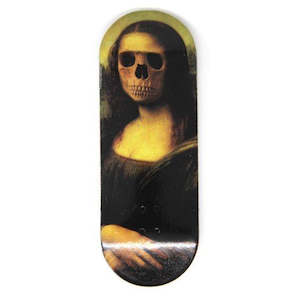 Mona Wooden Fingerboard Graphic Deck