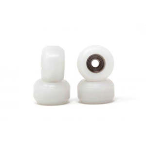 Skull Professional Wheels: Skull Single Bearing Wheels White