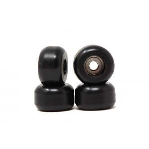 Skull Single Bearing Wheels Black
