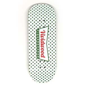 VividWood Krispy Kreme Fingerboard Deck