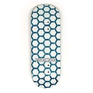 Vividwood Professional Decks: VividWood Honeycomb Sizzle Fingerboard Deck