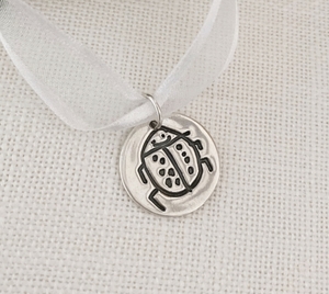 Products: Little Works of Art Oval Pendant Necklace - Necklaces - Fingerprints