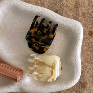 Hair Accessories: Two-Row Hair Claw - Petite (Handmade in France)