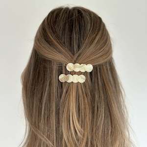 Hair Accessories: 2 x Celeste Hair Clips (Handmade in France)