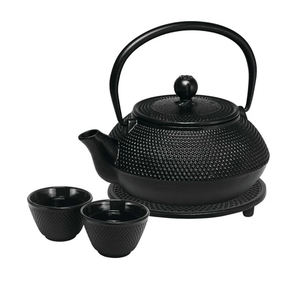 Avanti Hobnail Teapot Set Black - 800ml Inspire Te Anau