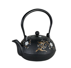 Products: Avanti Cast Iron Teapot Blossom 1.1lt Inspire Te Anau