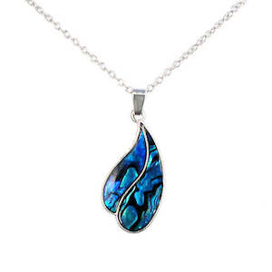 Necklaces: Paua Flowing Water Chain Necklace