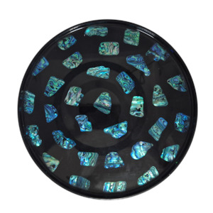 Giftware: Bar Tray With Paua Pieces