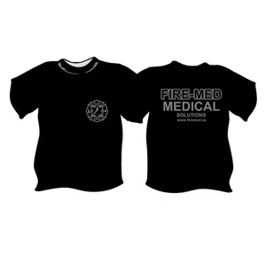 Apparel: Fire-Med Medical Solutions T-Shirt (Black)