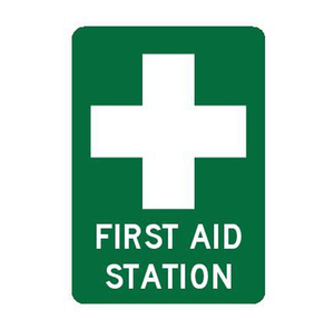 First Aid Station Sign