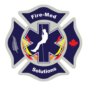 Fire-Med Solutions Sticker (Crest)