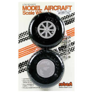 Wheels Retracts: Robart Scale 3.75" Scale Wheels