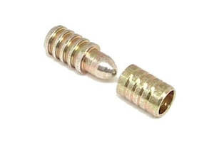 Building Hardware: Metal "Bullet" Alignment Dowels (4 pairs)