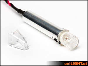 Lighting: Unilight 10mm SLIM 4W Navigation Light. 1 x Red, 1 x Green "Port/Starboard Combo"