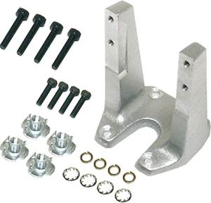 Mounts Mufflers: Saito Alloy Mount - FA62/72/82