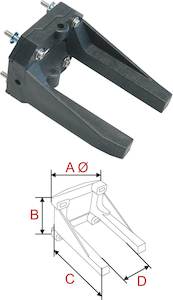 Planet Hobby Variable Engine Mount - 60/120 Size