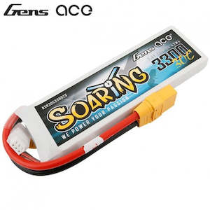 Batteries Chargers 1: Gens Ace 3s LiPo 3300mAh 30c