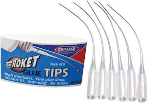 Deluxe Materials CA Glue Tips (6pce)