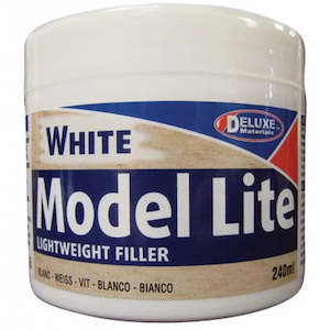 Glue Resin Other: Deluxe Model Lite Balsa Filler (White) - BD5