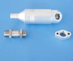 Mufflers Exhausts: NGH GF38 "Any" Direction Muffler