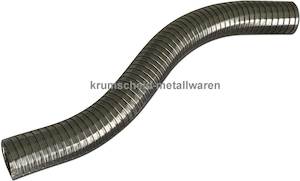 Stainless Steel Flexible Exhaust 200mm x 24mm (20mm ID)