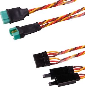 Robbe MPX 2 Servo Wing Connectors (2 Pair - i.e. 2xM + 2xF)