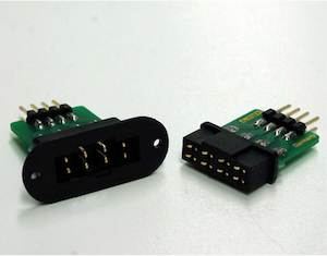 Wing Connectors Harnesses Other Accessories: Emcotec 8 Pole Wing Connector #A85400