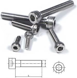 Robbe Hex Screw M4 30mm (30pce)