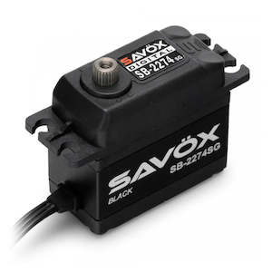 Servos 1: Savox 25kg (HV) SB2274 Black