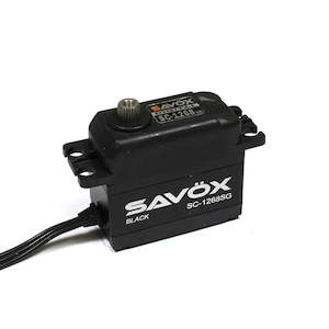 Servos 1: Savox 25kg (HV) SC-1268 Black