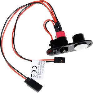 Robbe Alloy Housing RX Switch w/Charge & Fuel Fill