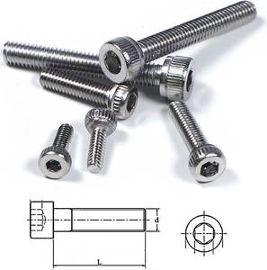 Screws Bolts Nuts: Robbe Hex Screw M2.5 10mm (30pce)