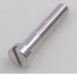 MP Jet M3 x 20mm Aluminium Slotted Screw/Bolt (4pce)