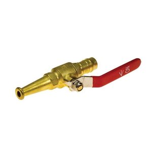 Products: Hose Reel Nozzle - Brass - Lever - 19mm - Fireco Fire Safety
