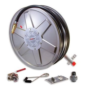 Products: Hose Reel 36m x 19mm Stainless Steel - Fireco Fire Safety