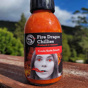 Creole Garlic Sriracha Sauce - Fire Dragon Chillies