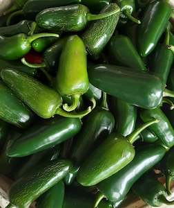 1kg Fresh Jalapeno - Fire Dragon Chillies