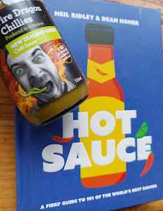 Products: Hot Sauce Book and 125ml NZ Green - Fire Dragon Chillies