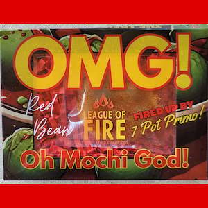 Products: OMG Oh Mochi God Hot Red Bean Challenge - Fire Dragon Chillies