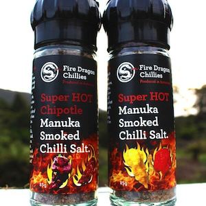 Products: Superhot Chilli Salts BBQ Pack - Fire Dragon Chillies