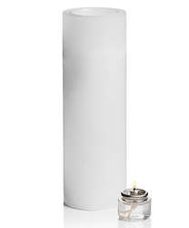 Candles For Gifts And Home: Luminary - White - 6 sizes
