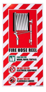 Fire Hose Reel Sign