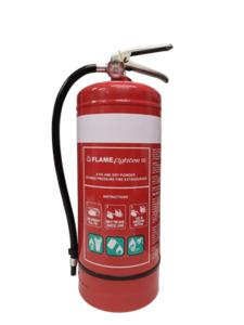 Flame Fighter: 9.0 kg Dry Powder ABE Fire Extinguisher