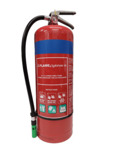 Flame Fighter: 9.0 Litre Foam Fire Extinguisher Fluorine-free