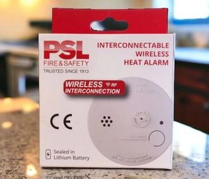 Flame Fighter: Heat Alarm, Wireless, Interconnectable