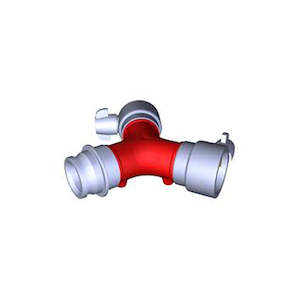 Breeching Dividing 70mm Coupling