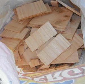 Products: bags of kindling $5